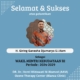 Selamat dan sukses kepada Bapak H. Giring Ganesha Djumaryo, S.I.Kom atas amanah baru sebagai Wakil Menteri Kebudayaan Republik Indonesia periode 2024-2029