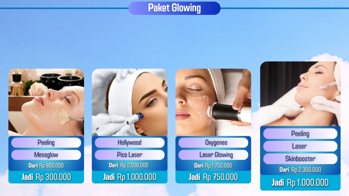 promo juli paket glowing