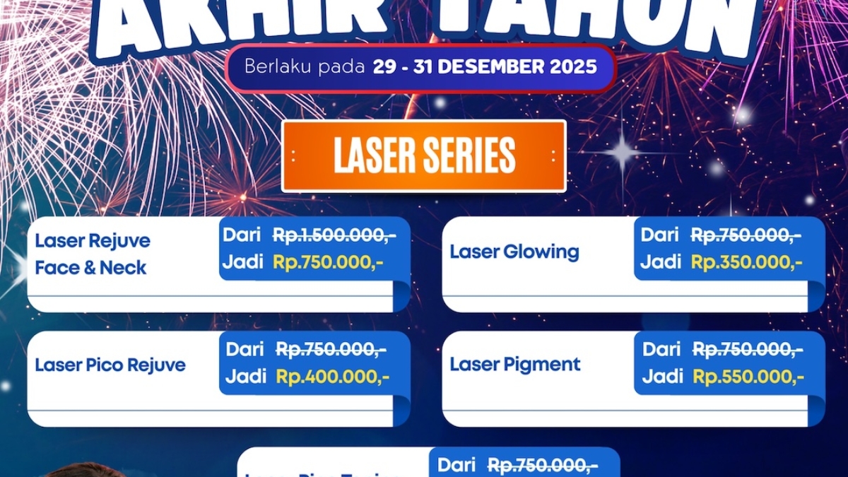 promo akhir tahun 2025 laser series
