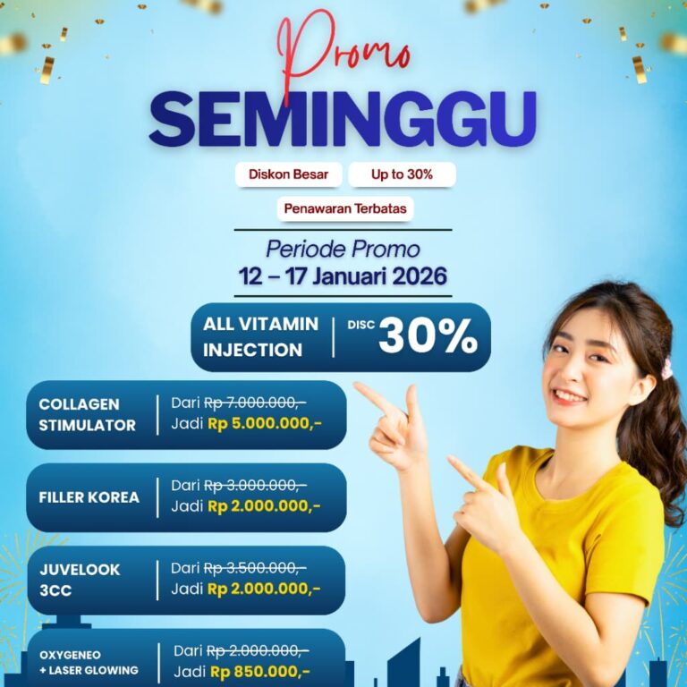 promo seminggu dari klinik kecantikan Bianca